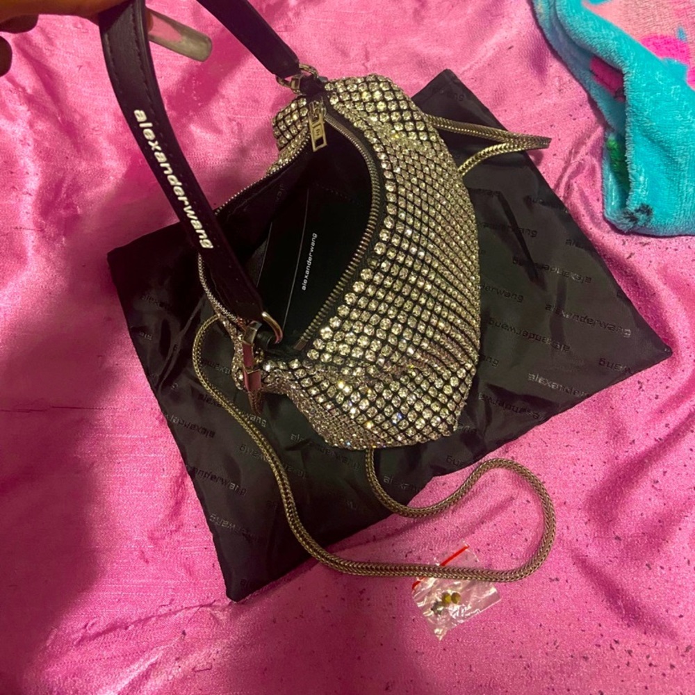 Alexander Wang rhinestone purse
